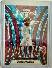 2024-25 Panini Mosaic - Elevate Donovan Mitchell #5 Reactive Blue /99