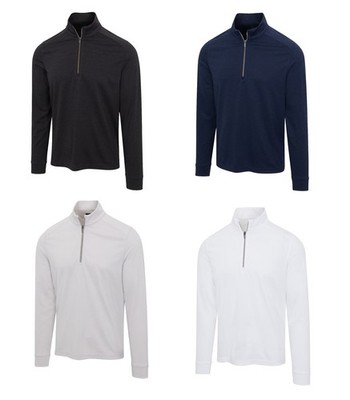 Greg Norman Freedom Performance Zip Golf Pullover - G7S26K070 - New