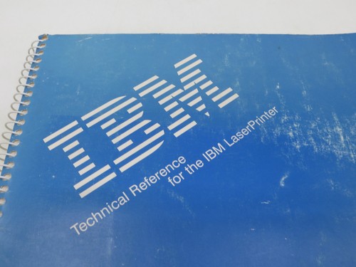 IBM Technical Reference for the IBM LaserPrinter (1990, brossura) libro d'epoca - Foto 2 di 9