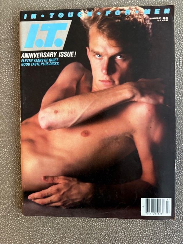 Anniversary! Vintage IT of Men November  1984 Gay Interest Playgirl Very Good! 