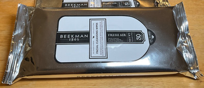 Beekman 1802 - FRESH AIR - Facial Cleansing Wipes - 1 pack of 30