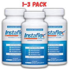 instaflex advanced Joint Support Supplement 3 pack 30 Capsules  EXp 01/03/2027