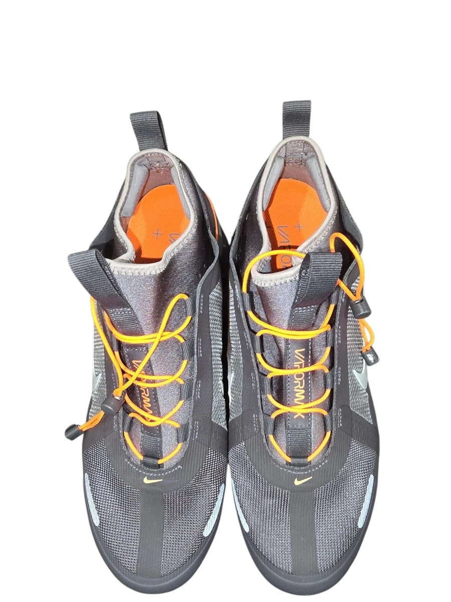 Nike Air VaporMax 2019 Utility Thunder Grey Orange BV6351-006 Mens Size 10 Nike Air VaporMax 2019 Utility Gunsmoke for Sale  main image 2