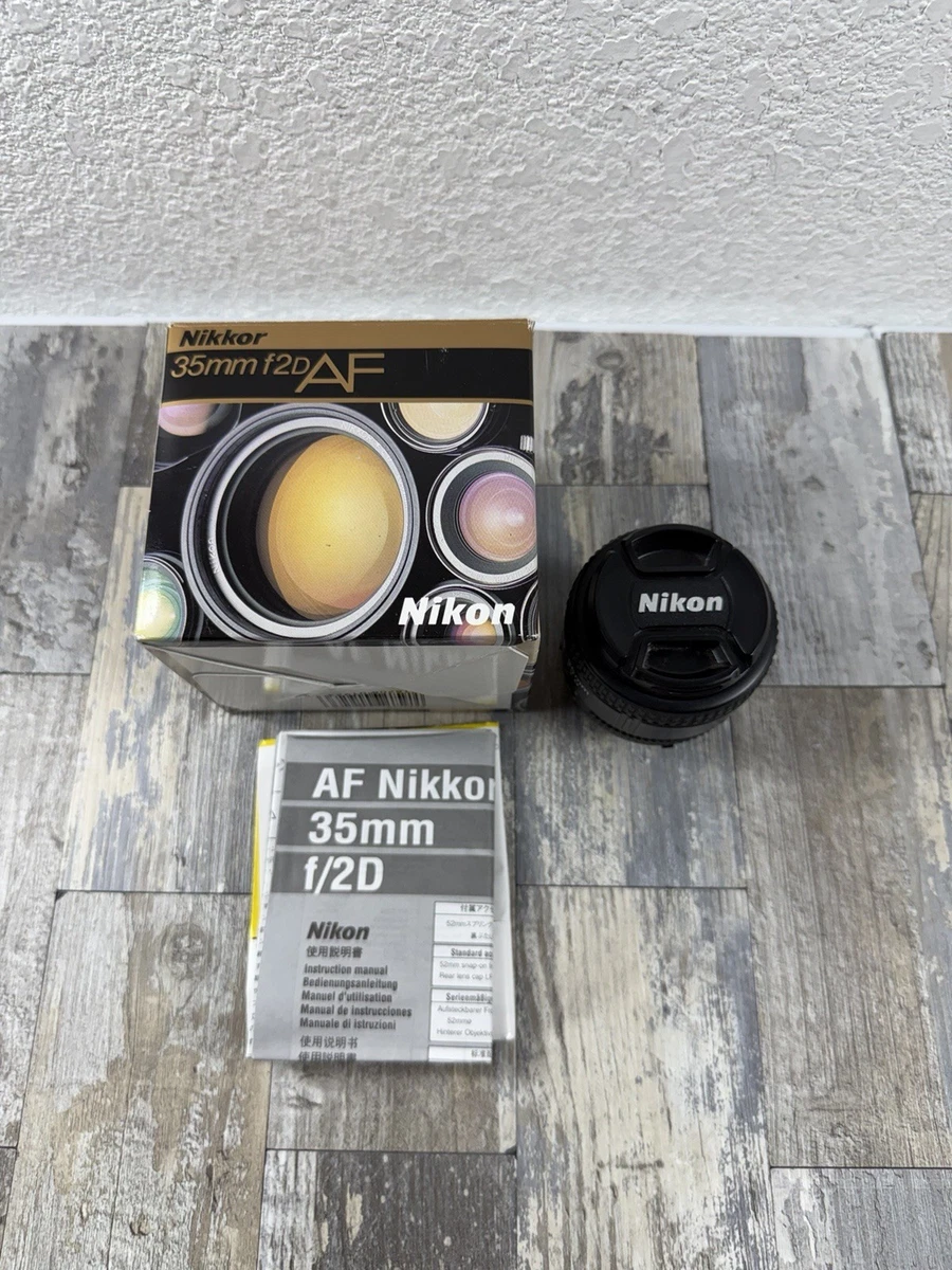 Nikon NIKKOR f/2 Camera Lenses 35mm Focal for sale | eBay