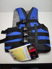 2 DBX Vector Series Life Vests Jacket PFD Adult S/M Blue/Black New with tags