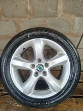SKODA FABIA MK2 FL 2012 SNIGLE ALLOY WHEEL SIZE 195/55/15