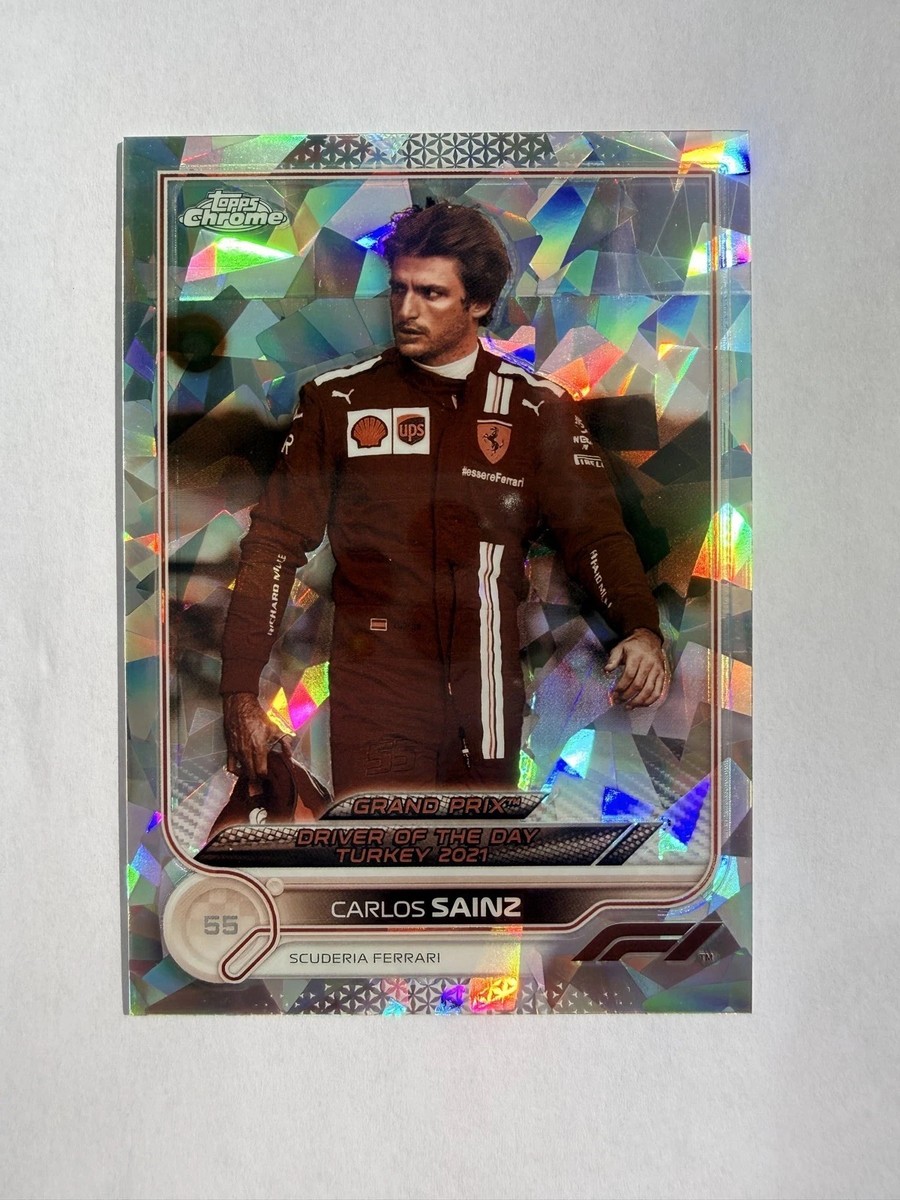 カルロスページ 2022 Topps Chrome Sapphire Formula 1 Grand Prix Carlos Sainz #187