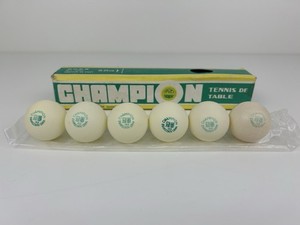 Vintage Champion Table Tennis Balls Made In Guangzhou China No 103 Pre-Owned
