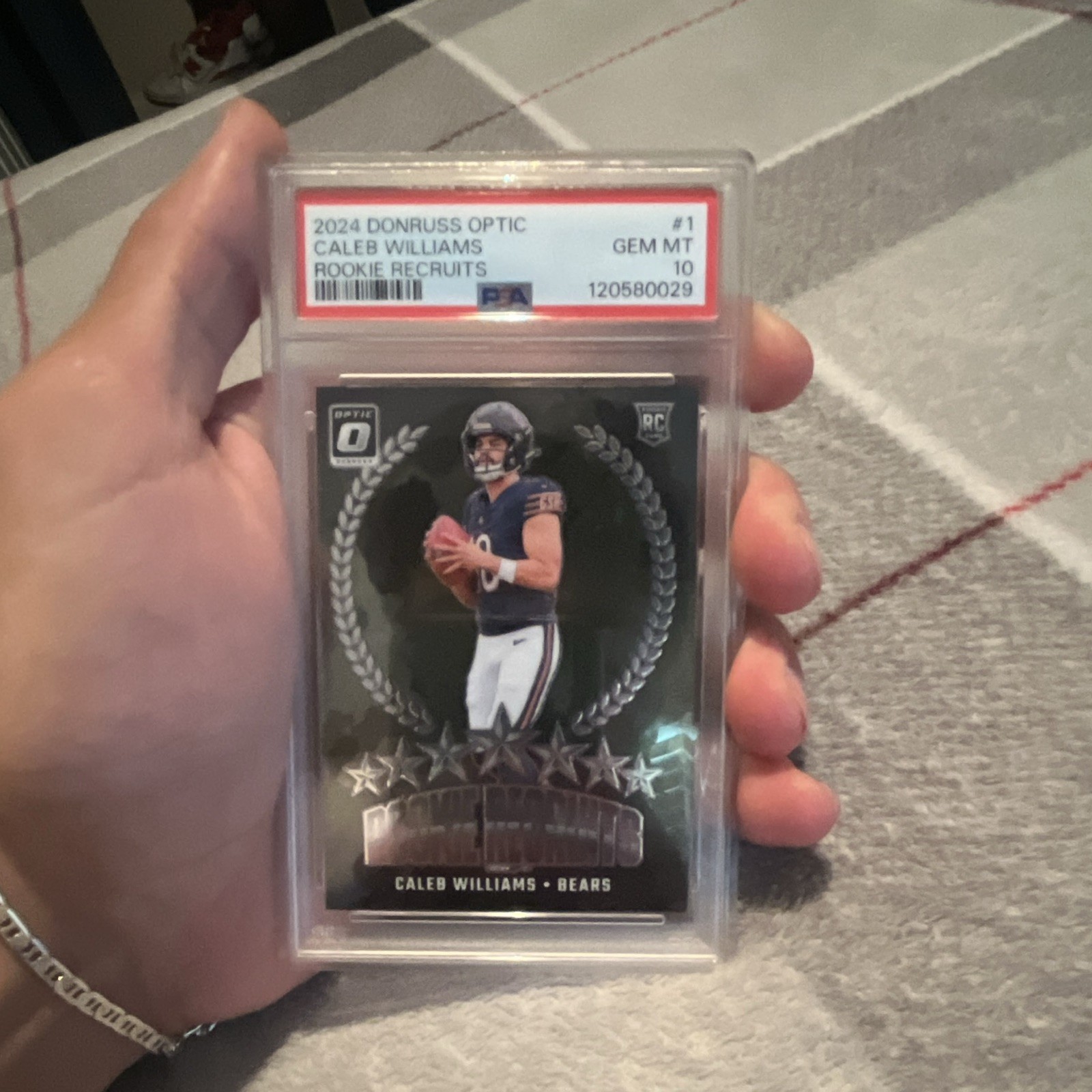 Caleb Williams Panini Donruss Optic Rookie Recruits #1 Base