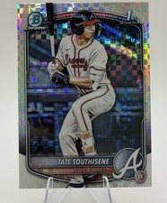 2025 Bowman Draft Chrome Xfractor Refractor #BDC-70 Tate Southisene Braves