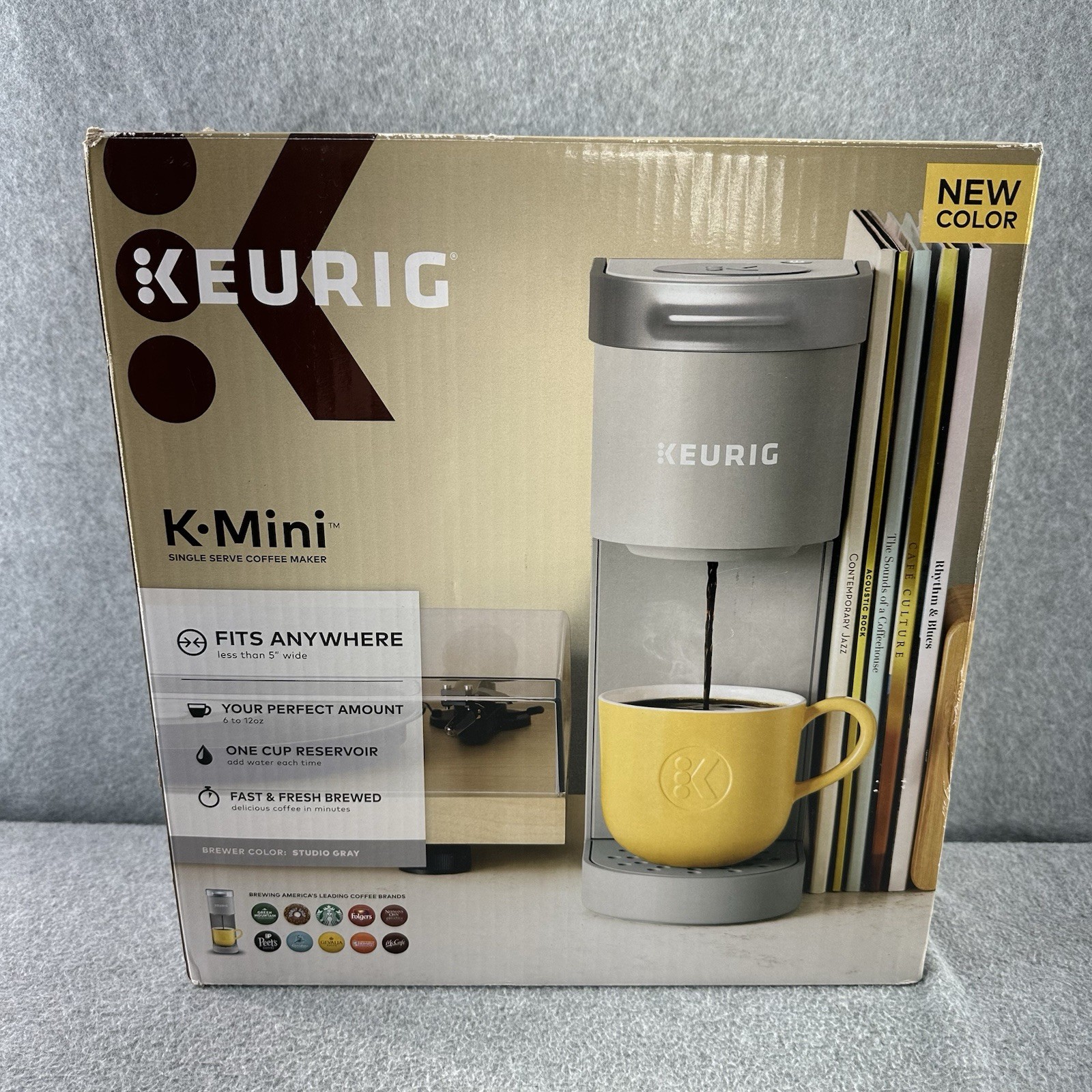 6 To 12oz Brew Size Gray