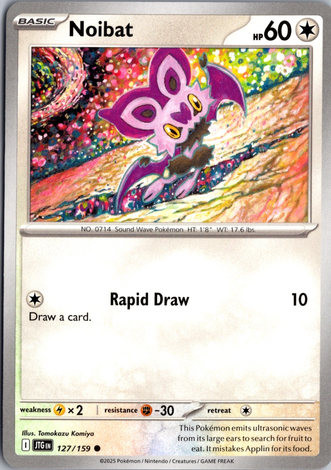 Noibat - Normal Common SV09: Journey Together 127/159 NM