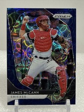 2020 Panini Prizm - Navy Blue Kaleidoscope Prizm #245 James McCann 33/35