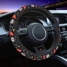 Cartoon Mickey Steering Wheel Cover Car Truck Suv Universal Steering Wheelcovers