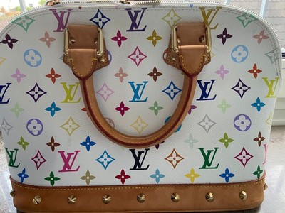 Louis Vuitton Alma Multicolor sehr guter Zustand