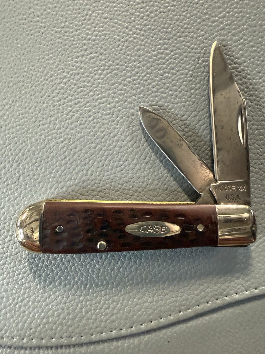 VINTAGE 1976 4Dot CASE XX 6235 1/2 Red Delrin JACK KNIFE | eBay