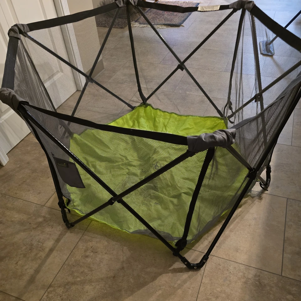 Juego portátil Summer Infant Pop 'n Play, verde - bolígrafo ligero para jugar Foto 2 de 2