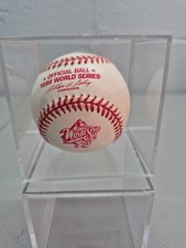 Rawlings MLB Official 1998 World Series  Baseball W/ Case (B)