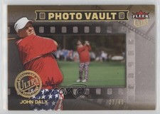 2023 Fleer Ultra Photo Vault Film Slides Gold 27/49 John Daly #FC-9 u0h