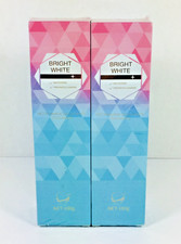 Bright White Niacinamide Toothpaste Teeth Whitening 2 Pack 100g Ea NIB EXP 2/28