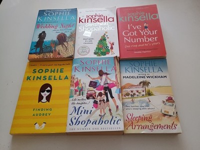 Sophie Kinsella Shopaholic Etc Books Bundle X 6 Paperbacks Romance Holiday Reads
