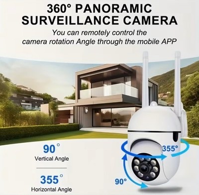 Huntvision Wifi Camera With Cloud Storage Or TF Card Support, Intelligent Camera