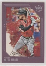 2020 Panini Diamond Kings Plum Frame Ketel Marte #69 07b0