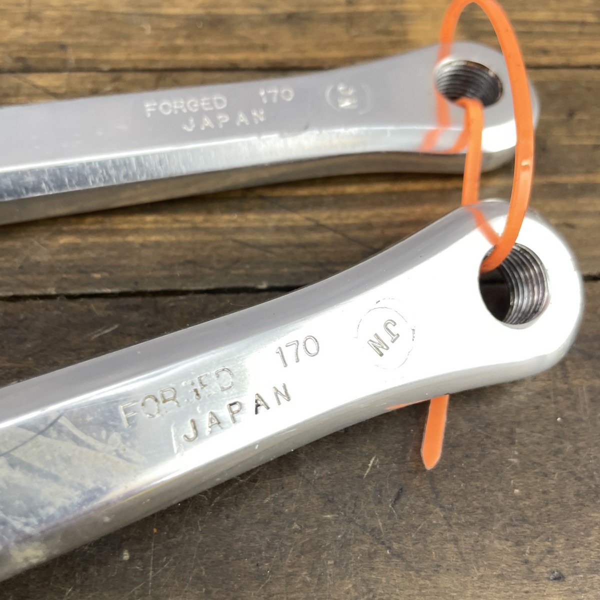 Vintage Sugino Super Maxy BMX Crankset 170mm Japan 110 BCD Old