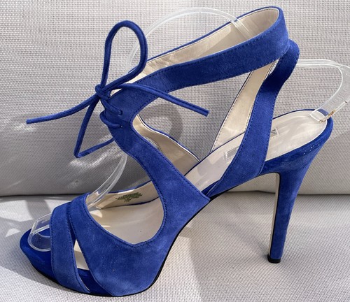 guess lace up heels
