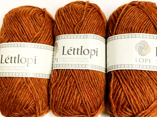 APRICOT 4 50g Skeins 436yd Istex LÉTTLOPI Pure Icelandic Wool Spun Sgl Aran Yarn - Picture 3 of 11
