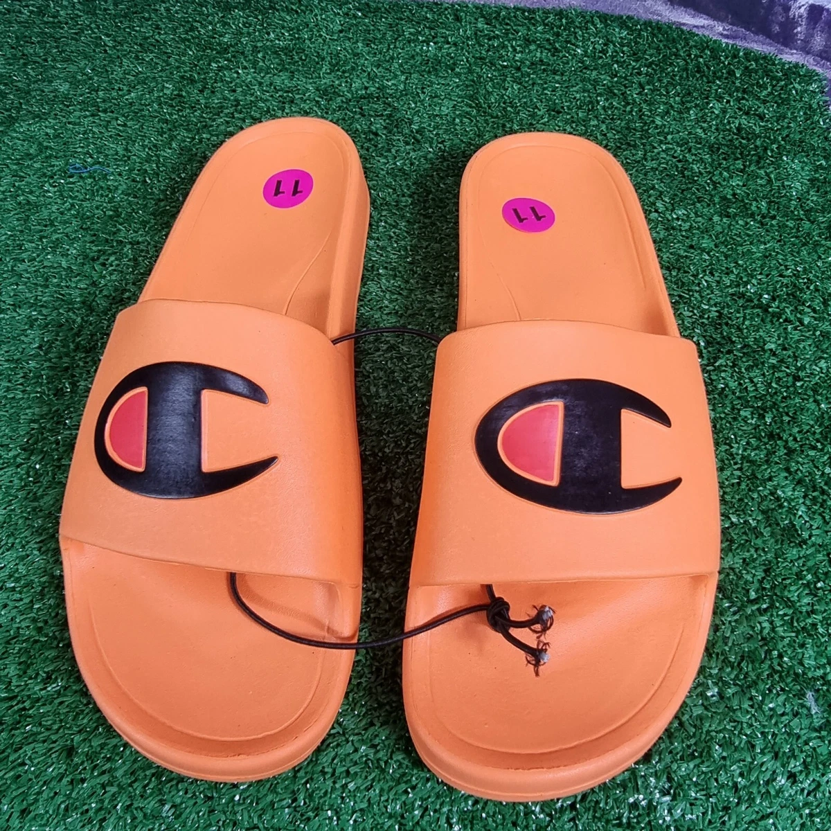 Champion Mens Slides Size 11 New S3