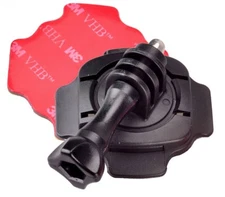 BMGP88: 360 Degree Rotation Helmet Mount with 3M VHB Sticker for GoPro Camera