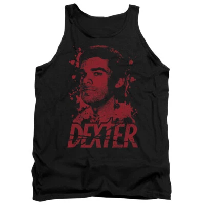 Dexter Tanktop Blood Splatter Black Tank - Image 1 of 2