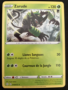 Carte Pokemon Zarude Rare 16 72 Destinees Radieuses Eb 4 5 Fr Neuve Ebay