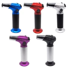 Big Jet Torch Table Lighter Butane Refillable 1300°C/2500°F w/Ever Tech Box GIFT