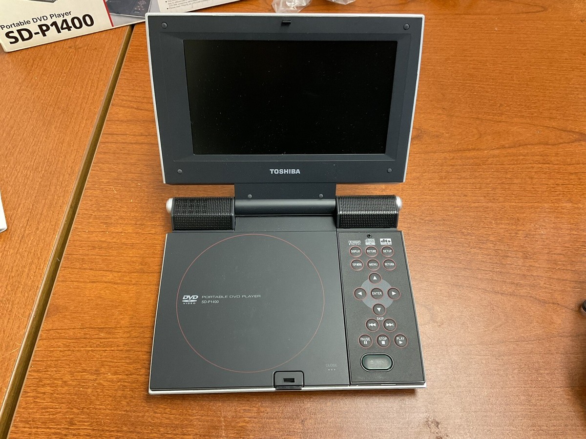 Toshiba SD-P1400 7-Inch Portable DVD Player | eBay