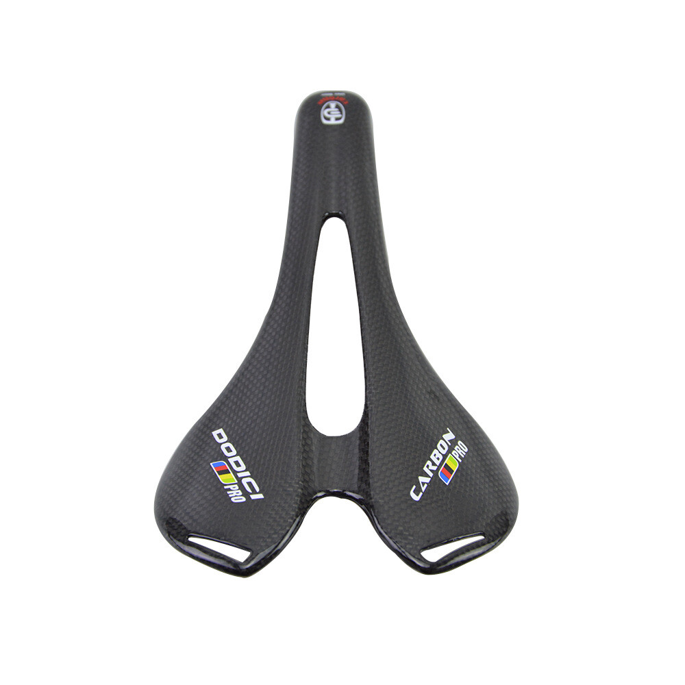 Sella for bici ultraleggera interamente in carbonio, 115 g 7x9