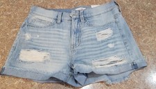 New So Relaxed Mom Shorts Size 3/26 High-Rise Distressed Ripped Teens/Juniors