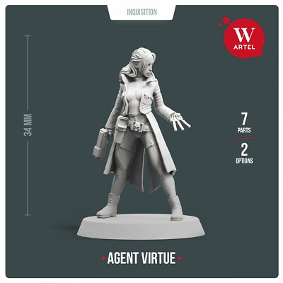Agent Virtue Artel W Kill Team Soulshackle Adeptus Arbites Enforcers