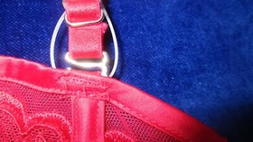 ANN SUMMERS  RED  NON PAD  BONED CORSET/BUSTIER  TOP SIZE  M (12-14  NWT   'ICON
