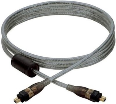 Accell A003C-006H FireWire Gold Cable 4-Pin/4-Pin 6ft (1.8m)