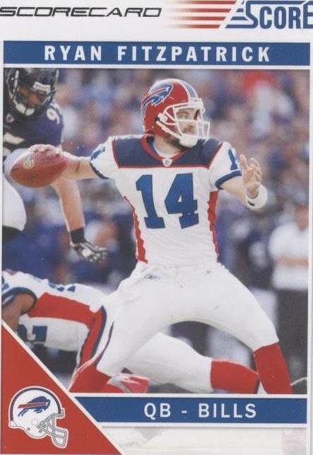 Ftzpatrick Score 2011 Score - Ryan Fitzpatrick #37 Scorecard for sale online | eBay