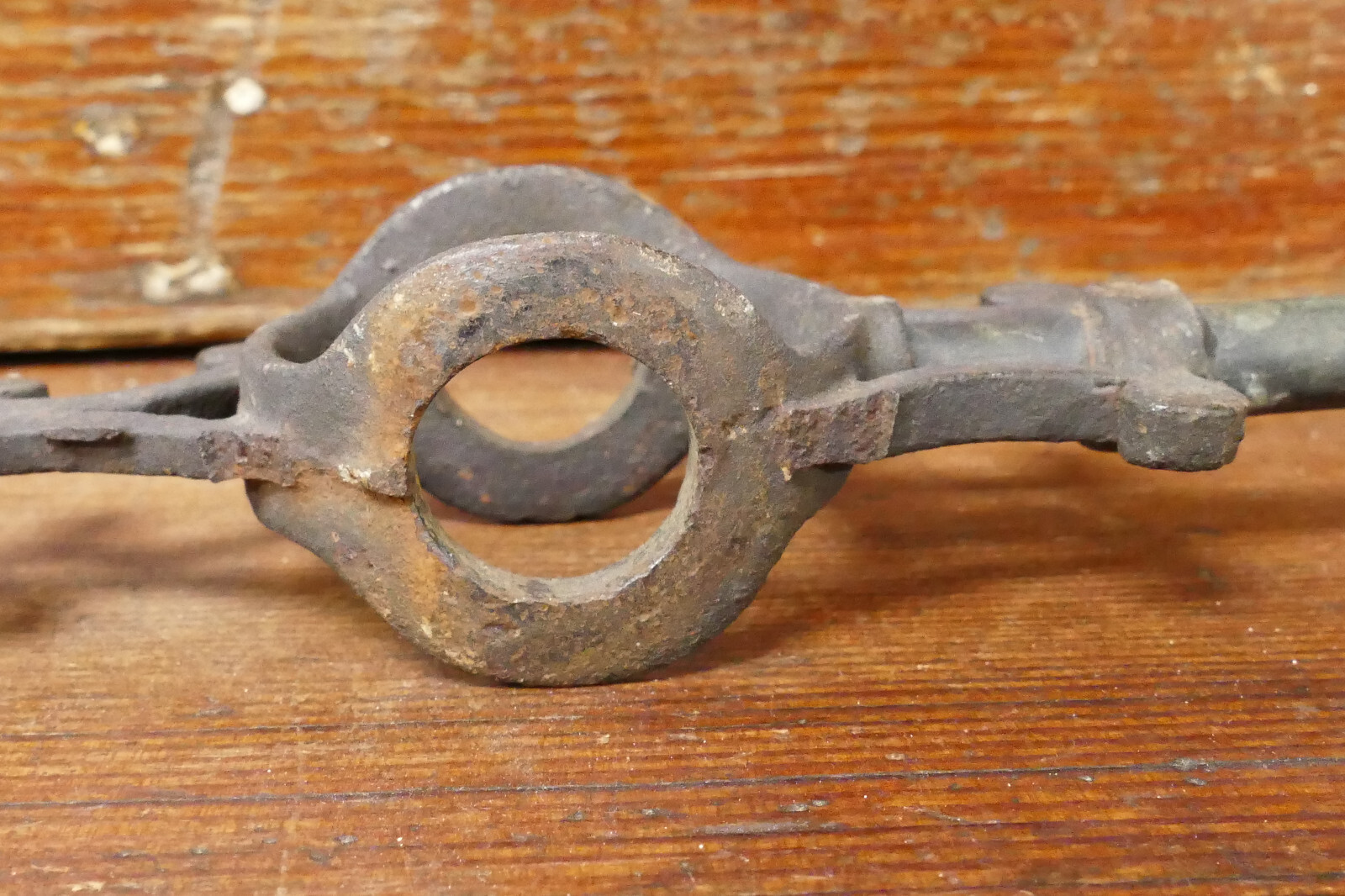 Antique Original Directional Arrow Cast Iron Weather Vane Rod Parts