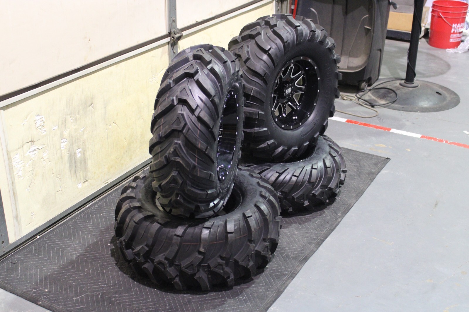 HONDA RANCHER 420i IRS 26" ANCLA M/T ATV TIRE & STI HD4 WHEEL KIT