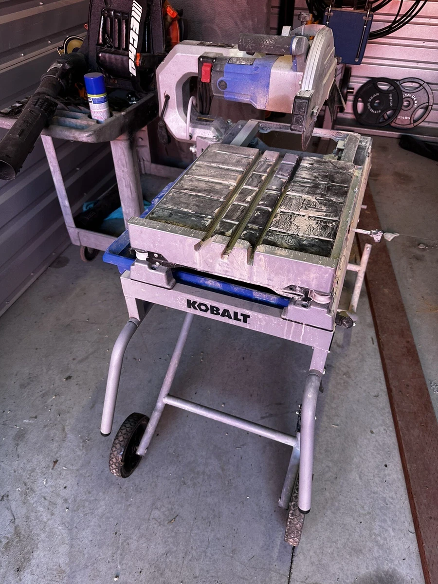 Kobalt wet tile saw model kb7005 deals