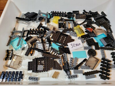 black clear accessories Lego Technic BIG Lot Parts ship space star