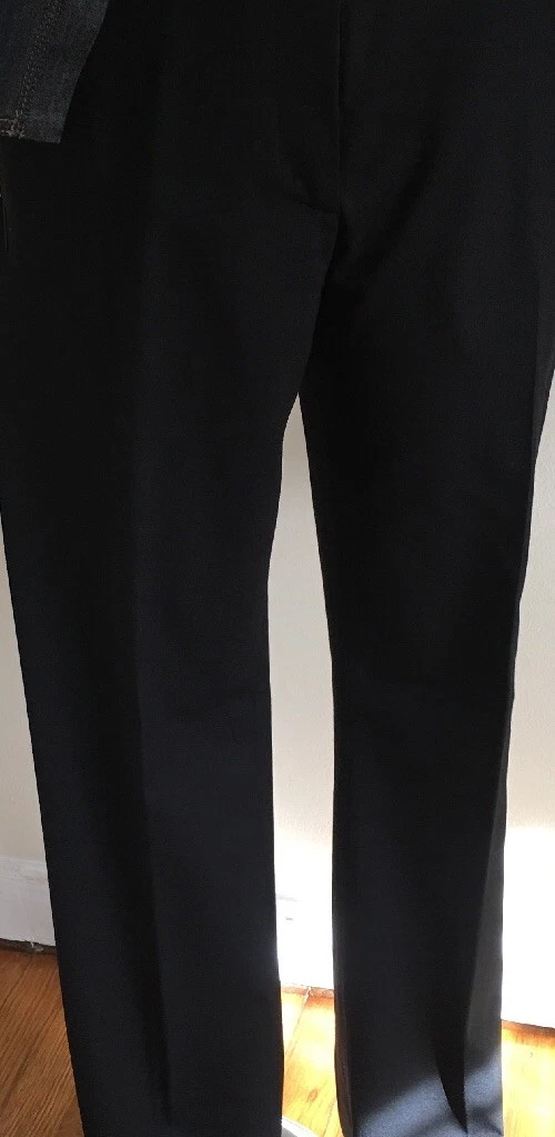 MIU MIU Pantaloni Donna Neri Made In Italy Taglia 44