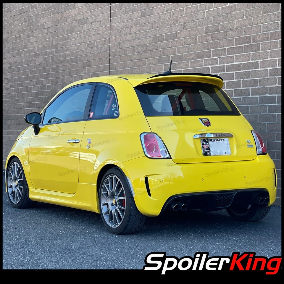 SpoilerKing alerón de techo trasero adicional (se adapta a: Fiat 500 Abarth solo 2012-2019) 244 L Foto 2 de 4