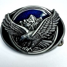 Eagle Belt Buckle Cowboy Cowgirl Biker Western