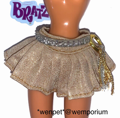 Bratz Puppenkleidung Sasha Welcome To Las Vegas Faltenrock